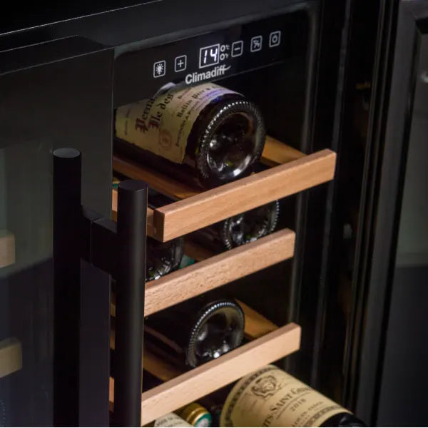 Climadiff Wijnkoelkast | CBU40D1B | 2 Zones - Wijn-Koelkast