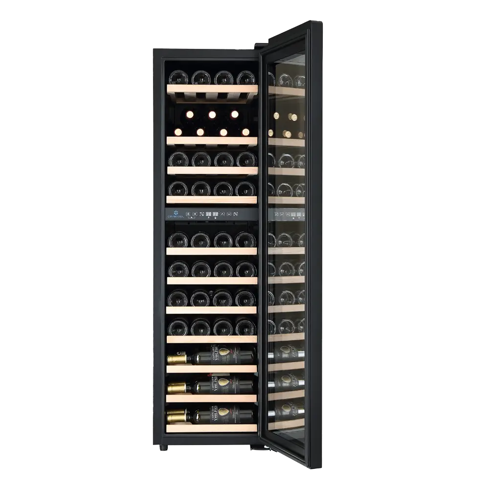 Cavecool | Raw Quartz 44 flessen | 2 Zones Cavecool