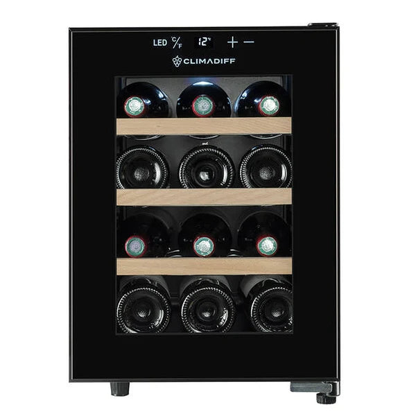 Climadiff Thermo Elektrische Wijnkoelkast | CUVEE12 | 1 Zone Climadiff