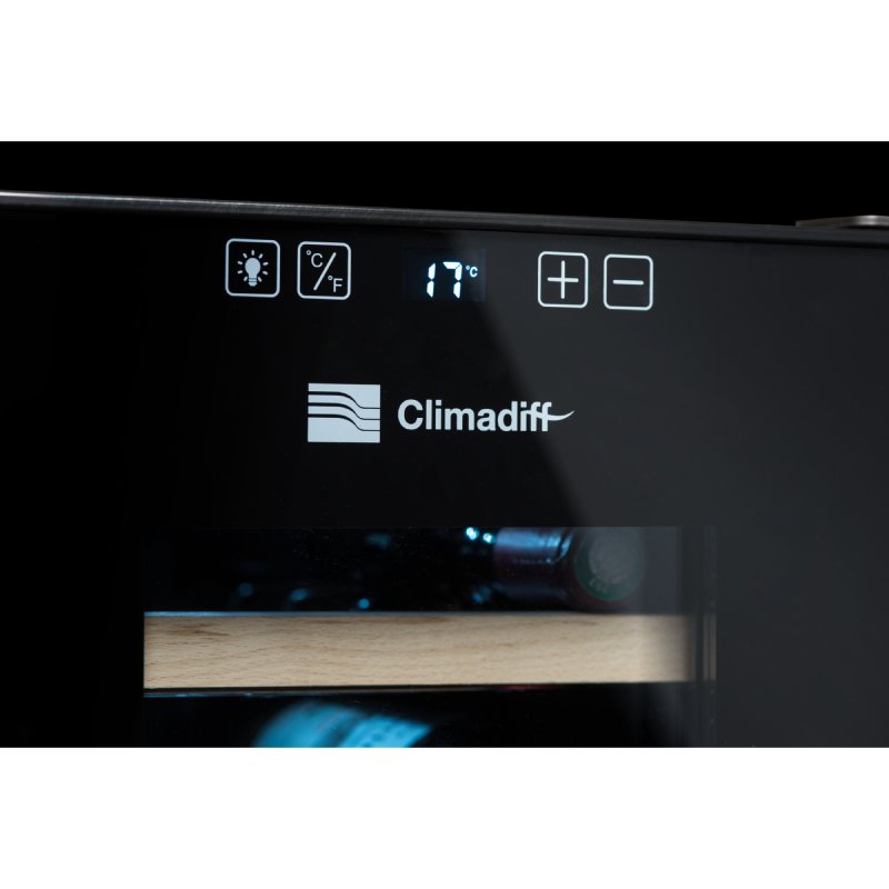 Climadiff Thermo Elektrische Wijnkoelkast | CUVEE18 | 1 Zone Climadiff
