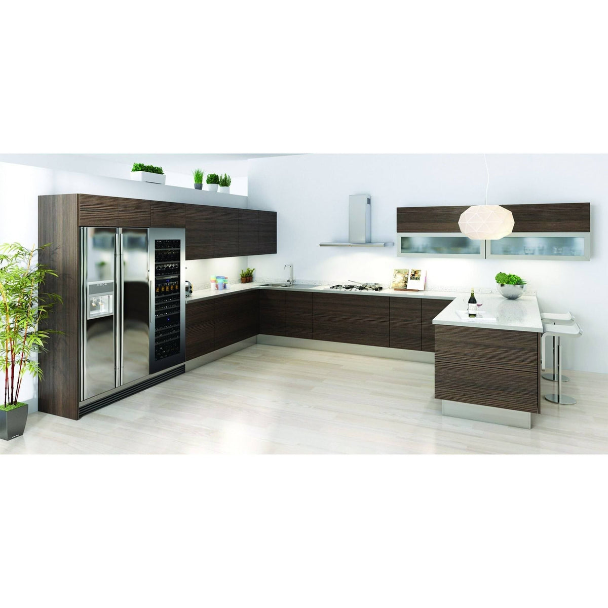 Dunavox DX-89.246TSS Inbouw Wijnkoelkast | 3 Zones, foto 3