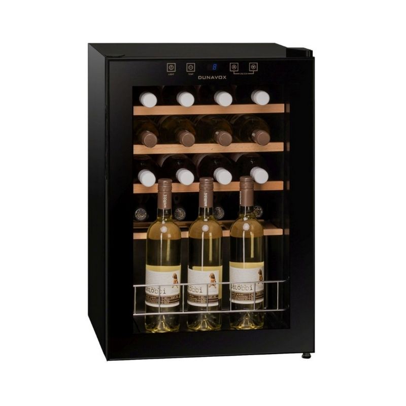 Dunavox Vrijstaande Wijnkoelkast | DXFH-20.62 | 20 Flessen | 1 Zone - Wijn-Koelkast