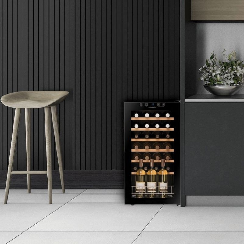 Dunavox Vrijstaande Wijnkoelkast | DXFH-28.88 | 28 Flessen | 1 Zone - Wijn-Koelkast