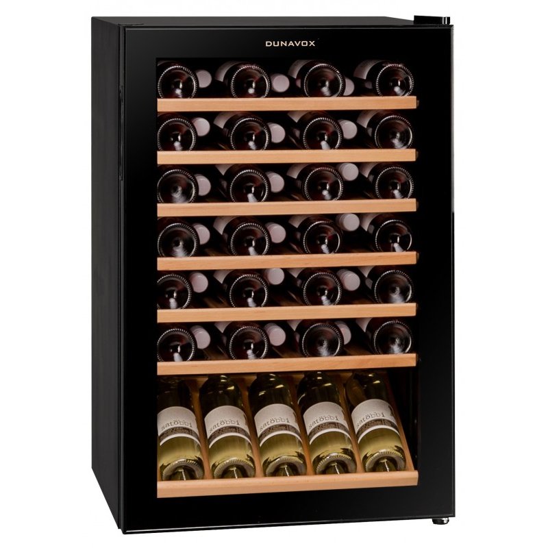 Dunavox Wijnkoelkast | DXFH-48.130 | 48 Flessen | 1 Zone - Wijn-Koelkast