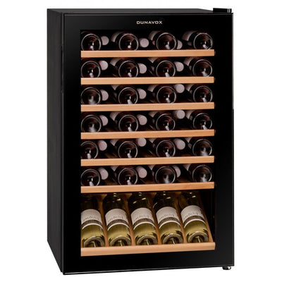 Dunavox Wijnkoelkast | DXFH-48.130 | 48 Flessen | 1 Zone - Wijn-Koelkast