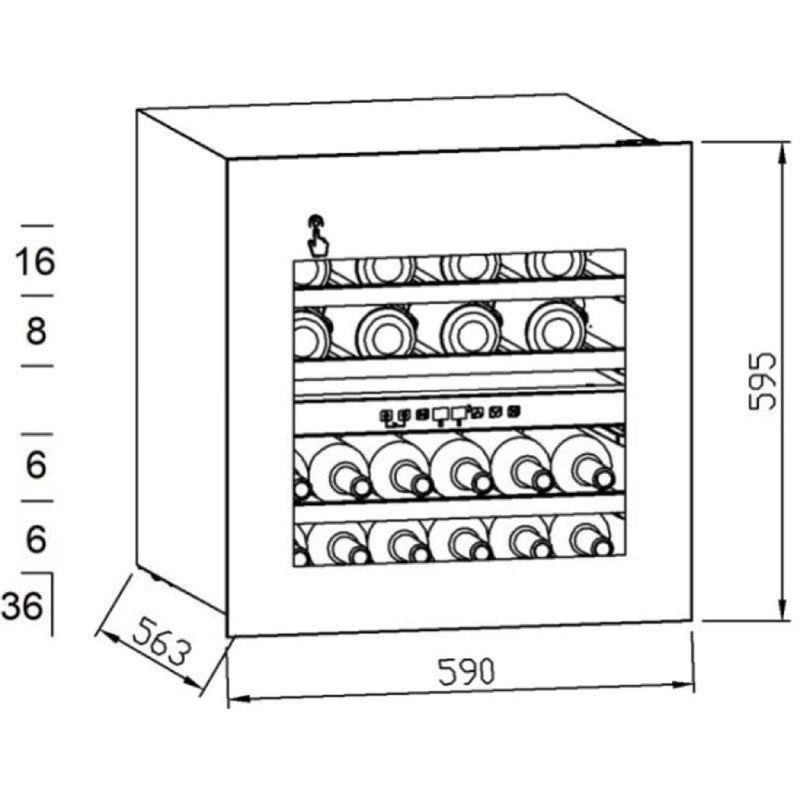 Wolkenstein | EWTS85-36ED | 2 zones Wolkenstein