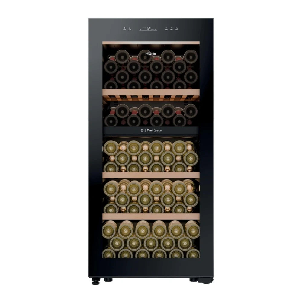 Haier HWS111GDGH1 Vrijstaande Wijnkoelkast | 2 Zones