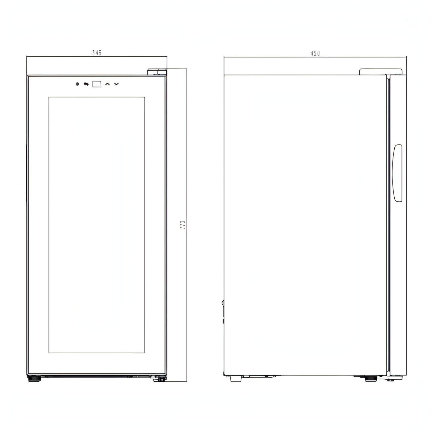 Cavin Bierkoelkast | Northern Collection 53 | 53 liter - Wijn-Koelkast