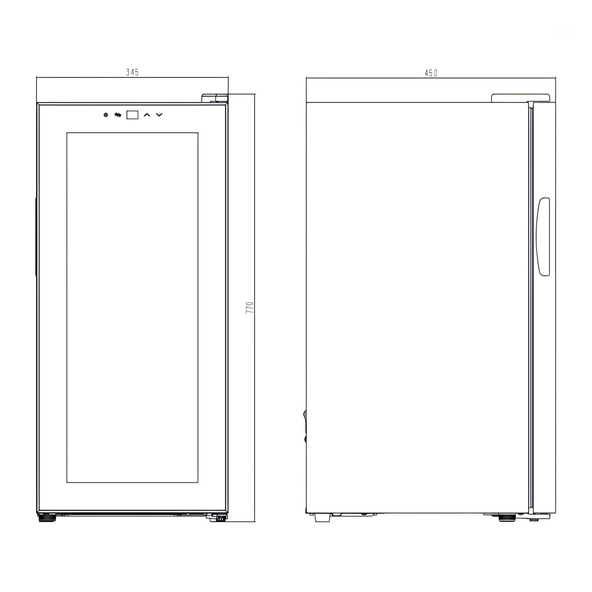 Cavin Bierkoelkast | Northern Collection 53 | 53 liter - Wijn-Koelkast