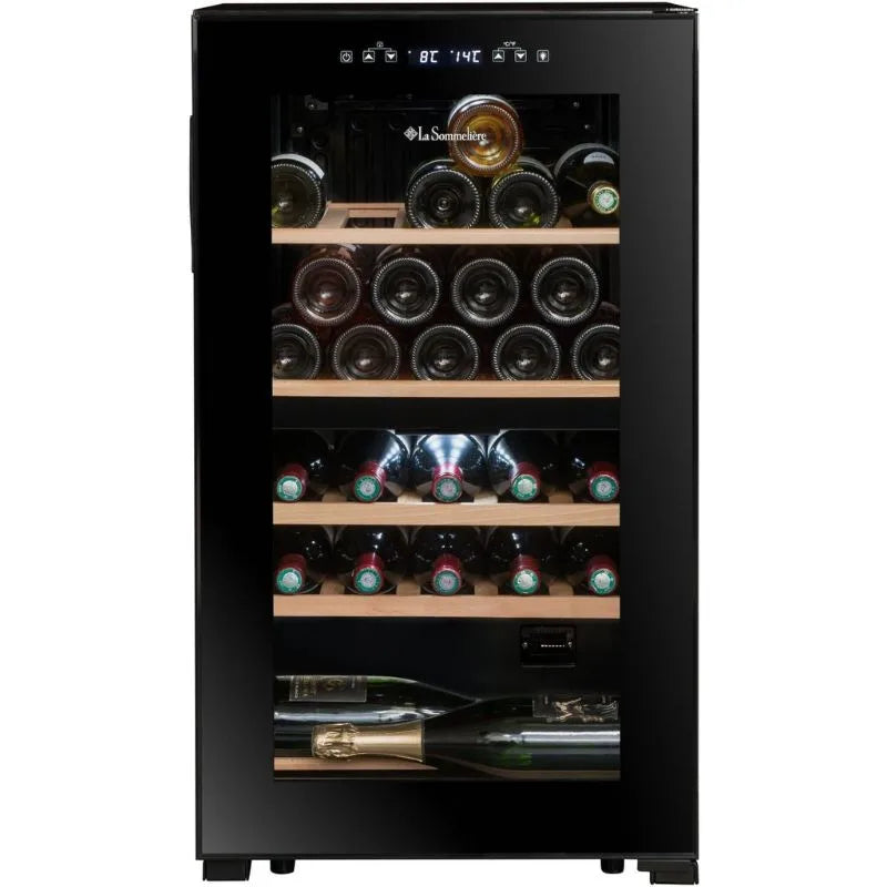 La Sommelière | SLS32DZBLACK | 2 Zones La Sommelière
