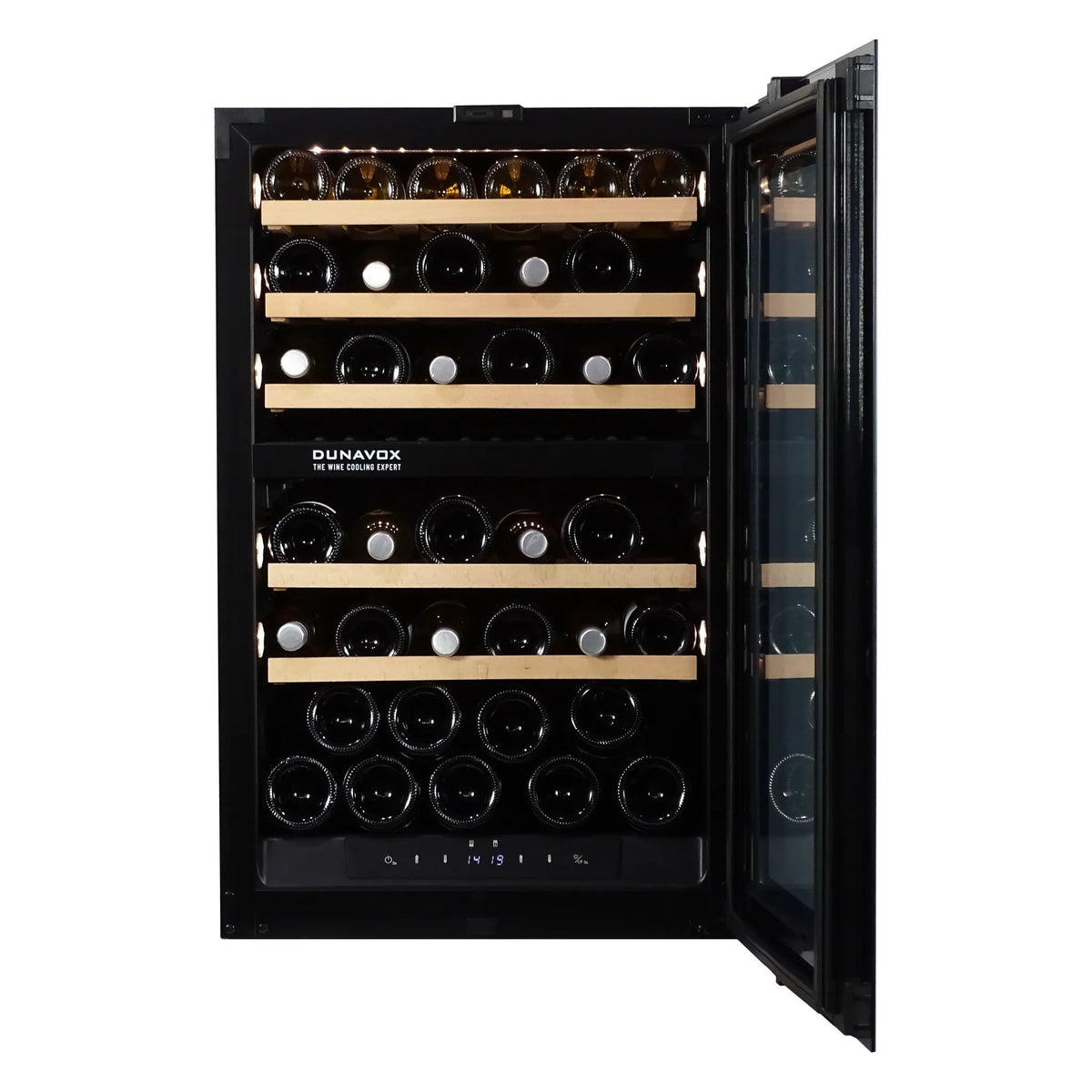 Dunavox DXB-42.100DB.TO Inbouw Wijnkoelkast | 2 Zones, foto 2