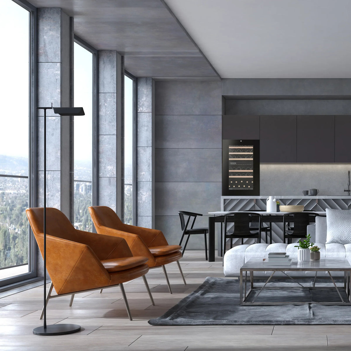 Dunavox DXB-42.100DB.TO Inbouw Wijnkoelkast | 2 Zones, foto 9